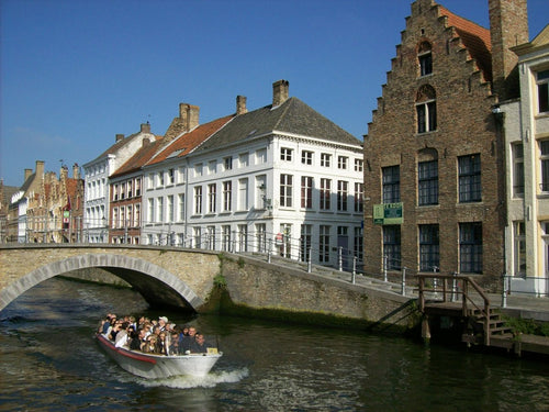 Canal in Bruges, Belgium